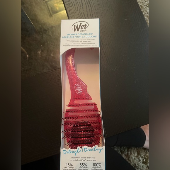 BNIB - Pink Sparkle Wet Brush - Picture 2 of 2